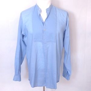 CALVIN KLEIN Button Up Beachy Lounge Tunic Shirt